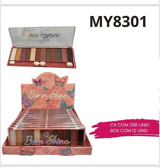 Paleta de Sombras c/12pçs PROMOCAO