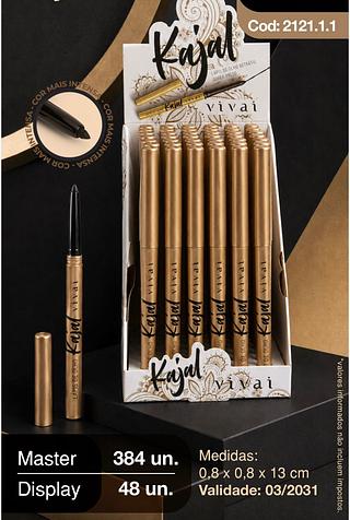 Lapis de Olho Kajal/ 48pçs VIVAI