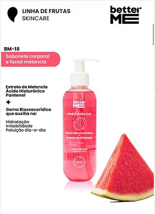 Sabonete corporal e facial MELANCIA c/24pcs BETTER ME (BTM0066)