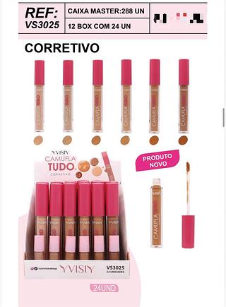 Corretivo liquido c/24pcs YVISIY