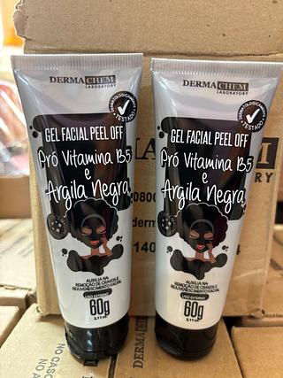 Gel peel off argila negra /12pcs Demar chem