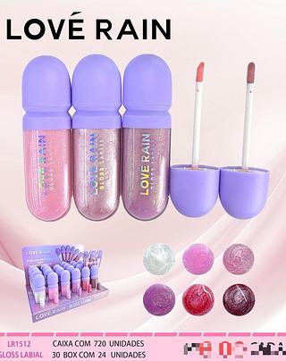 Gloss Laabial c/24pçs Love Rain