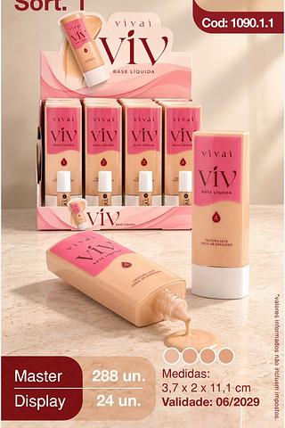 Base liquido matte sort.1/24pcs Vivai