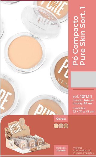 Po compacto /24pcs VIVAI