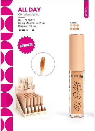 Corretivo liquido /36pcs FEBELLA
