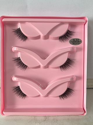 Cilios postiços 3pares/ dz (3-SL02) Amor&anjo