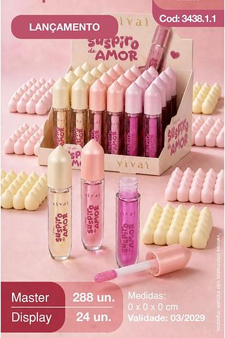 Lip gloss suspiro /24pcs VIVAI