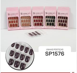 Unha postica em pvc c/12pcs SABRINA SATO