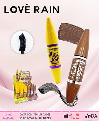 Mascar De Cilios Preto E Marrom c/24pcs LOVE RAIN