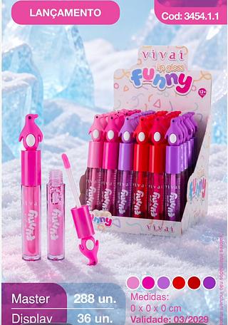 Lip gloss funny /36pcs VIVAI