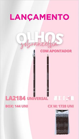 Lápis para Olhos Universal com Apontador /12pçs Labranche
