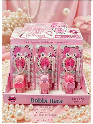 Lip Gloss + Lip Oil + Lápis de boca + Pérola c/12pçs Bobbi Rara