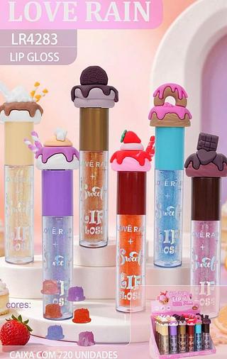 Lip gloss C/24pcs LOVE RAIN