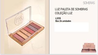 Paleta de sombras coleção LUZ/ 24pçs (L3210) Luisance