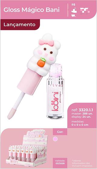 Gloss Mágico Bani c/24pçs Vivai