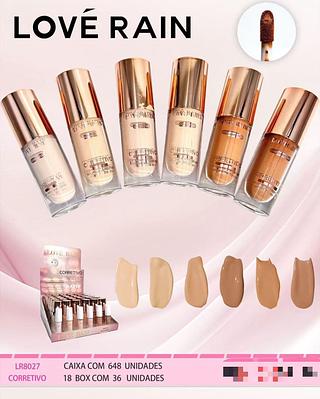 Corretivo liquido /36pcs Love Rain