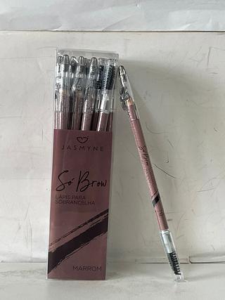 Lapis de Sobrancelhas cor: Marrom/ 24pçs JASMYNE