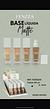 Base liquida matte c/16pcs FENZZA