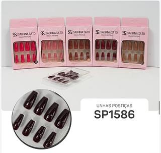 Unha postica em pvc c/12pcs SABRINA SATO