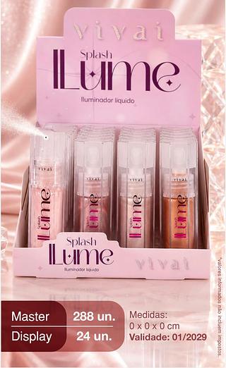 Splash iluminador c/12pcs VIVAI