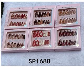 Unha postica em pvc c/12pcs SABRINA SATO
