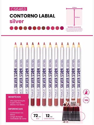 Contorno labial c72pcs PINK 21