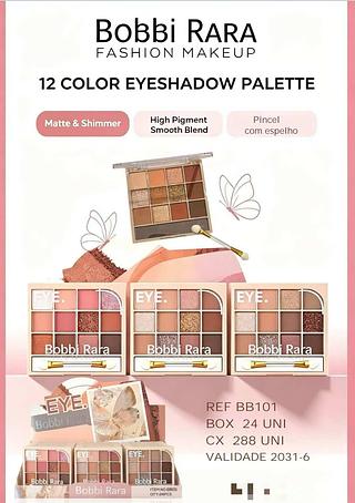Paleta sombra /espelho+pencil /24pcs BOBBI RARA