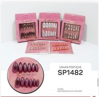 Unhas Postiças c/12pçs Sabrina Sato