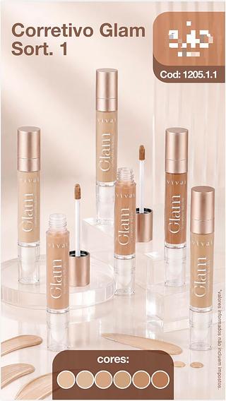 Corretivo Glam/ 24pçs VIVAI
