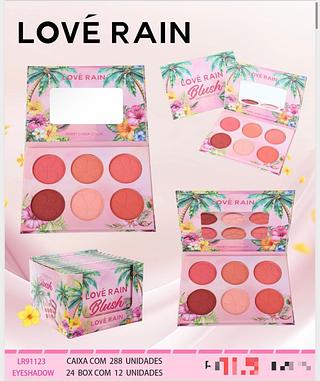 Paleta de blush c/12pcs LOVE RAIN