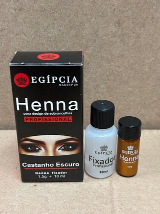 Henna (Castanho Escuro) ) EGÍPCIA /12pcs
