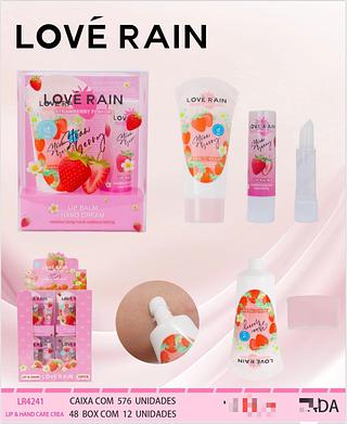 Lip e hand care crea c/12pcs LOVE RAIN