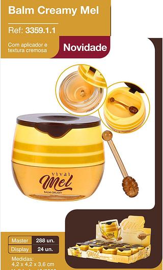 Balm creamy mel /24pcs Vivai