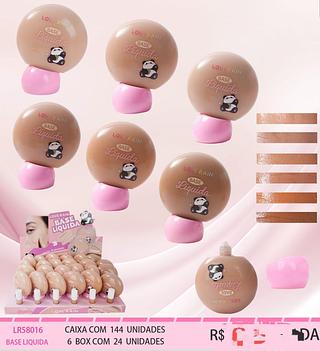 Base liquida c/24pcs LOVE RAIN