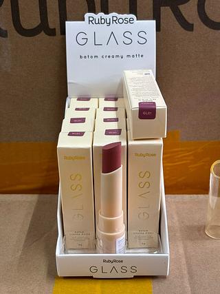 Batom Creamy Matte /12pcs RUBY ROSE GLASS