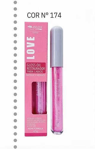 Gloss Oil Restaurador para labios CORES 174 c/28pcs MAX LOVE