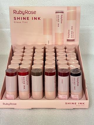 Shine ink gloss tint c/36pcs RUBY ROSE