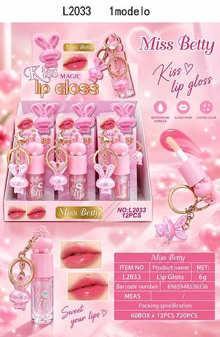 Lip gloss magic /12pcs Miss betty
