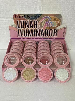 Iluminador c/24pçs Lua&Neve