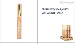 Máscara para Cilios com Glitter (cor A) c/12pçs Luisance