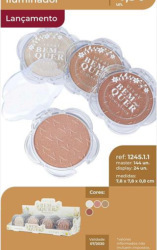 Iluminador bem me quer /24pcs Vivai