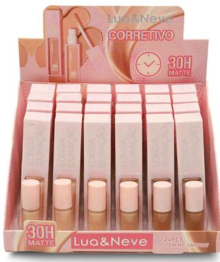 Corretivo liquido matte 30H C/24pcs Lua&Neve