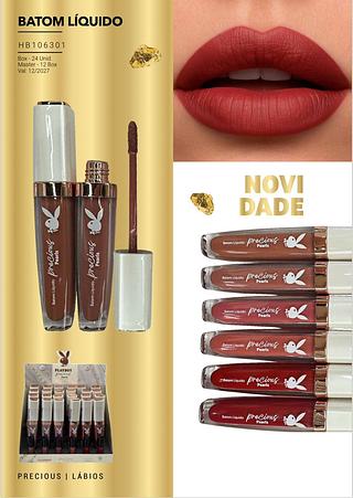 Batom Liquido c/24pçs Playboy