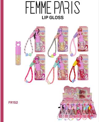 Lip gloss c/24pcs FEMME PARIS