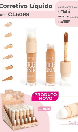 Corretivo Liquido c/36pcs FEBELLA