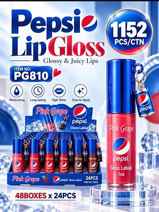 Lip gloss pepsio /24pcs Pink Grape
