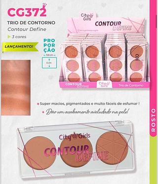 Trio de Contorno /24pçs (CG372) City girls