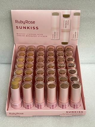 Bronzer Cremoso em Bastao c/36pcs RUBY ROSE