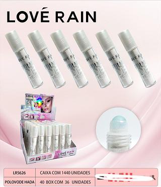 Iluminador Roll on c/36pçs Love Rain