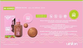 Serum glow sol do brasil 32ml /12pcs Melu Ruby rose